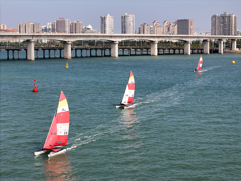 2025年广西帆船城市联赛（Hobie16级别）赛事推介会在南宁举行(图2)