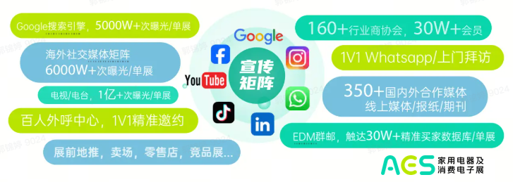 聚势出海智启新程！2026年AES家用电器及消费电子展盛大启航引领“中国3C家电”全球化出海新浪潮！(图11)