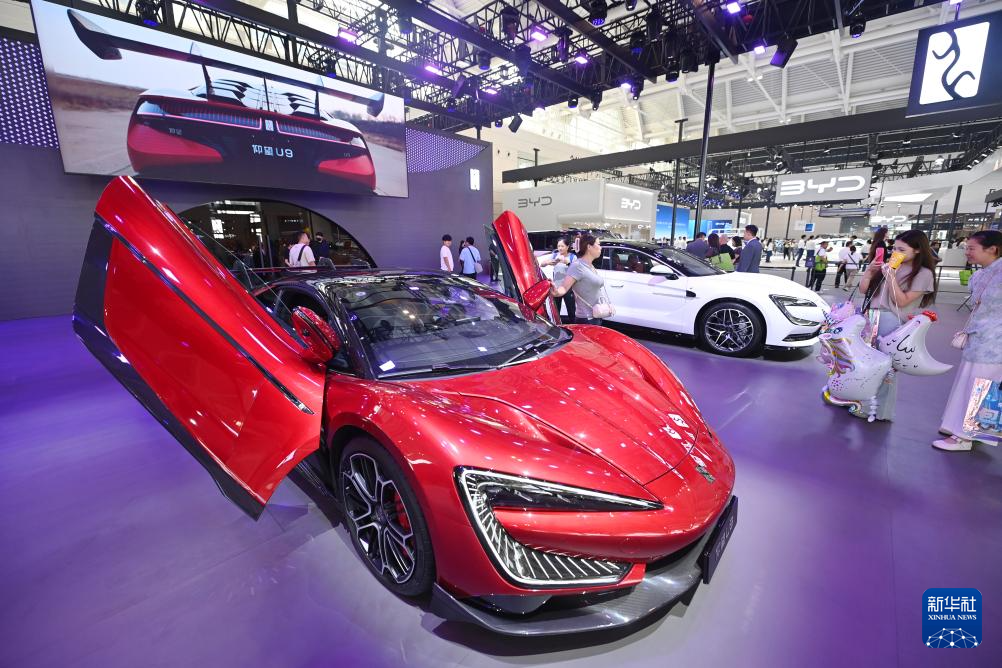 2025中国（天津）国际汽车展览会在天津开幕(图7)